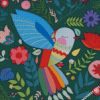 Folk art diamond paintings