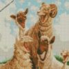 Funny Sheep diamond painting