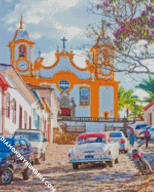Igreja de Santo Antonio brazil diamond painting