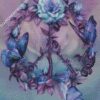 Peace Sign Flowers diamond paintings