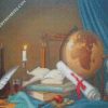 Reading vibes diamond painting