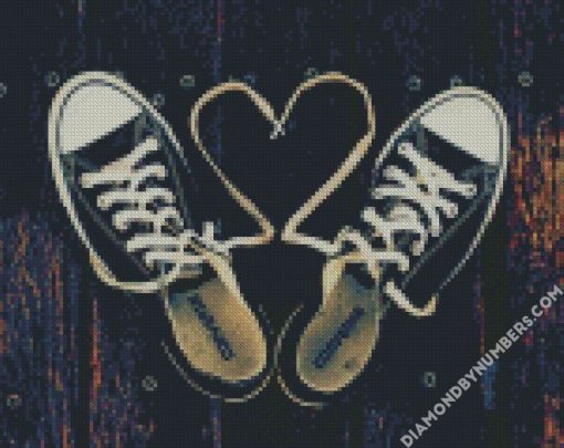 Sneakers Love diamond painting