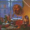 gramophone aesthetic diamond paintings