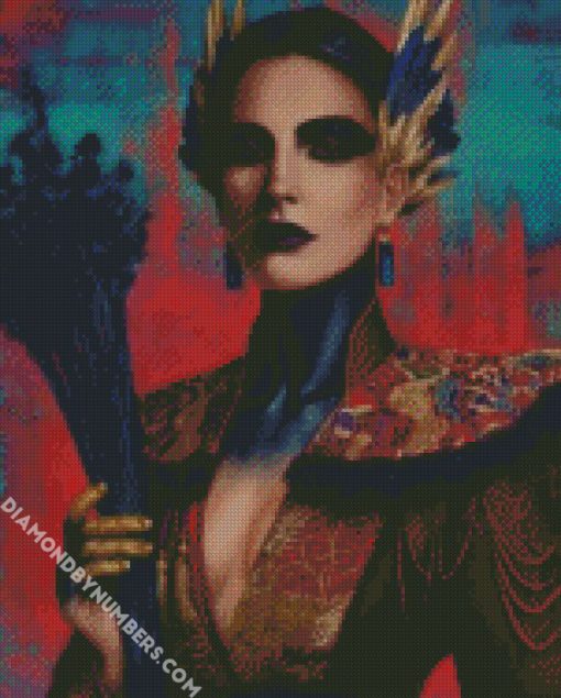 queen of the underworld diamond painting