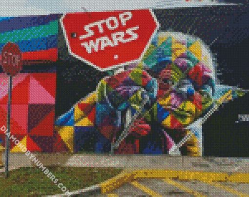 star wars banksy diamond paintings