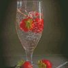 strawberries diamond painting