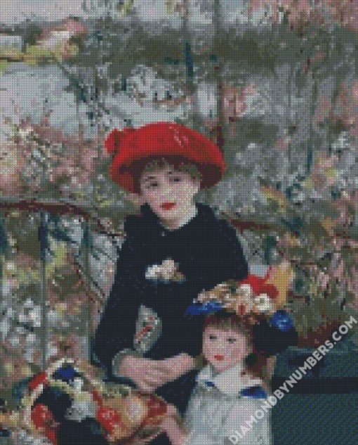 two sisters pierre auguste renoir diamond paintings