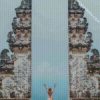 yoga Penataran Lempuyang bali diamond painting