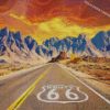 Aesthetic route 66 diamond paintings