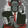Dj Monkey diamond paintings