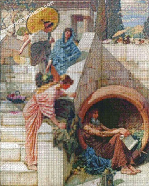 John William Waterhouse Diogene 1882 diamond painting
