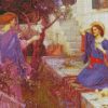 John William Waterhouse The Annunciation diamond paintings