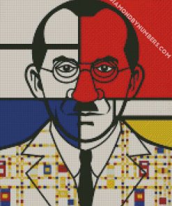 Piet Mondrian People diamond paintings