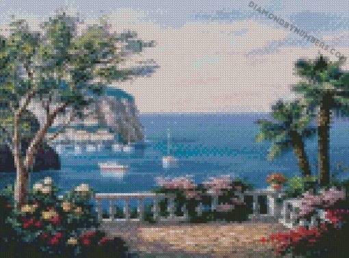 The Mediterranean Sea diamond paintings