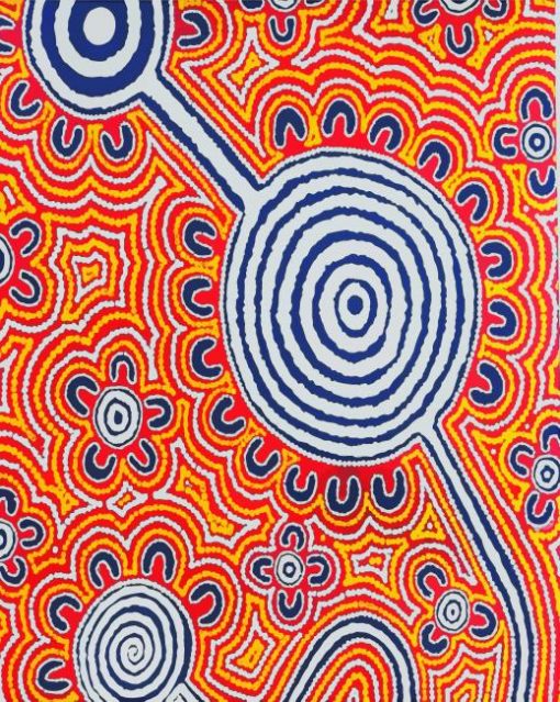 Aesthetic Aboriginal Artwork Paint by numbers