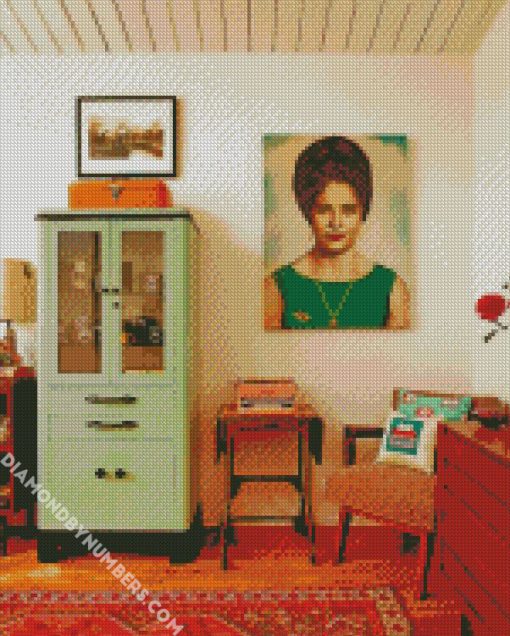 aesthetic vintage room diamond paintings
