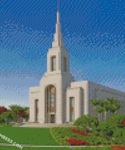 auckland new zealand temple diamond paintings