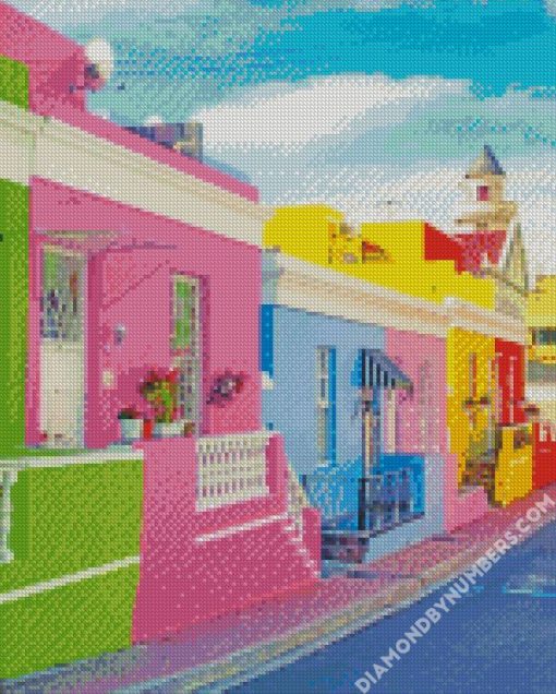 bo kaap cape town diamond paintings
