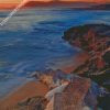 cape town during sunset time diamond paintings