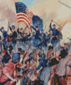 civil war diamond painting