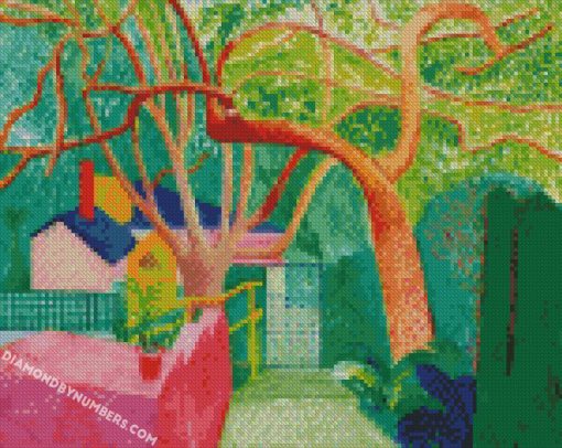david hockney diamond paintings
