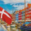 denmark boats diamond painting