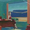 edward hopper art diamond painting