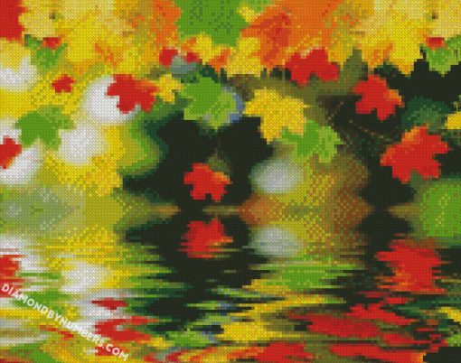 golden maples diamond painting