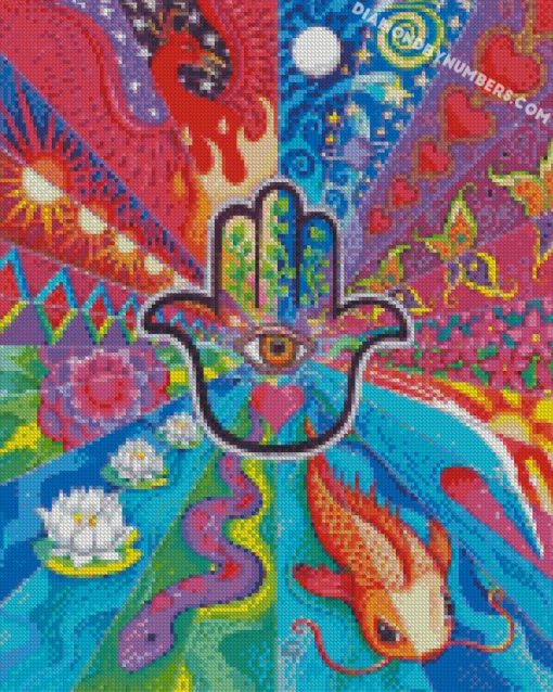 hamsa diamond paintings