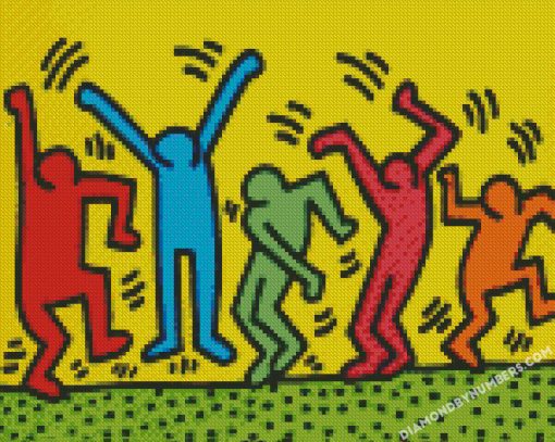 haring keith diamond paintings