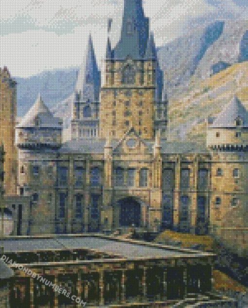 hogwarts diamond painting
