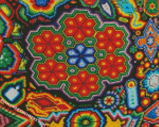 mexican art diamond paintings