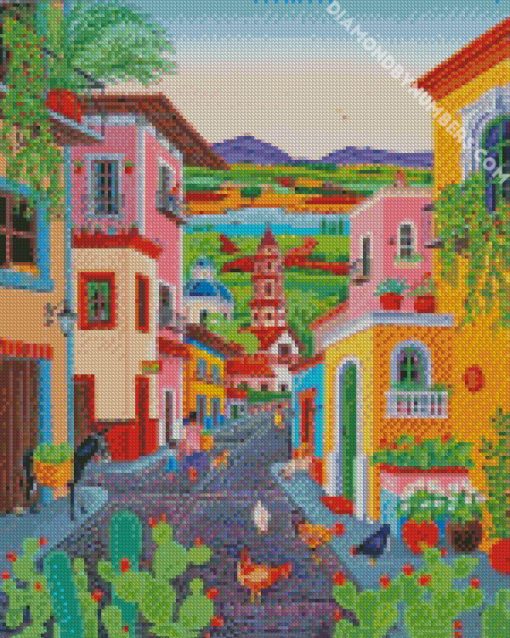 mexican life diamond painting