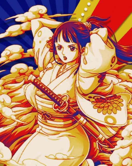 Okiku paint by numbers