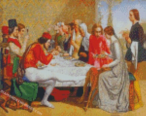 pre raphaelite isabella diamond painting