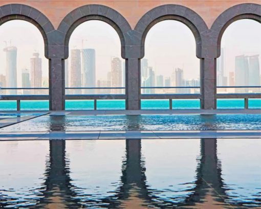 Museum of Islamic Art Paint by numbers