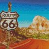 route 66 in arizona diamond paintings