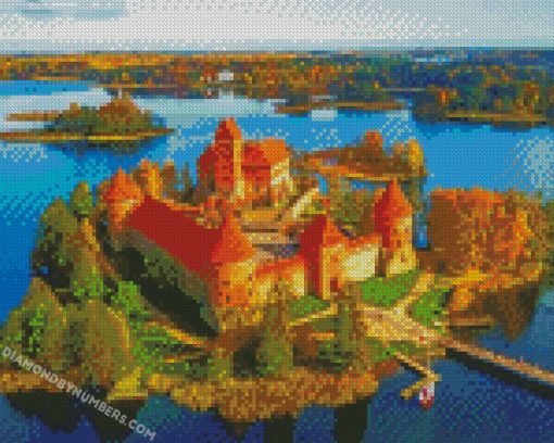 shu Lithuania Trakai diamond paintings
