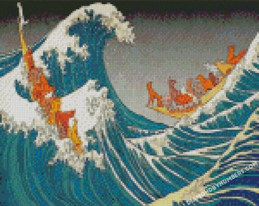 the great wave diamond paintings
