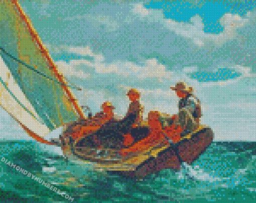 winslow homer art diamond painting