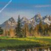 yellowstone trip in america diamond painting