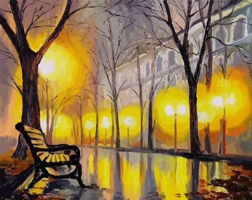 Autumn Street Vienna Paint by numbers