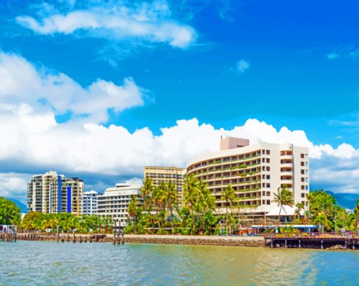 Cairns City Paint by numbers