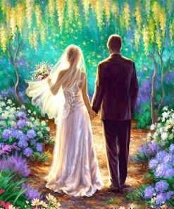Wedding At Heaven Paint by numbers