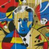 aesthetic Joan miro abstract art Diamond Painting
