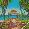 aesthetic Sunscape Sabor Cozumel mexico diamond paintings