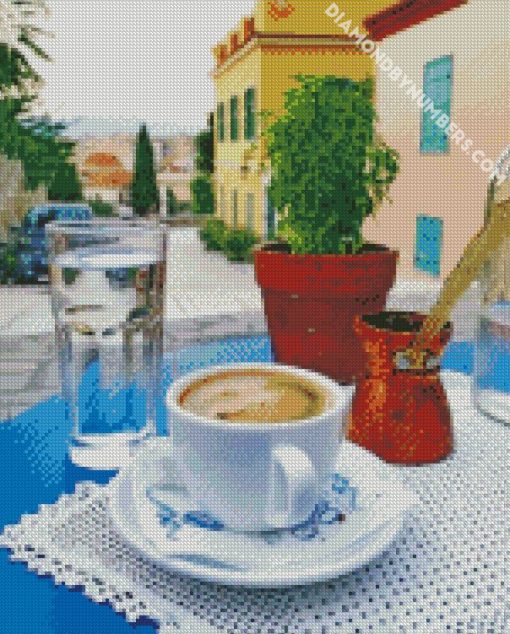 aesthetic coffee diamond paintings