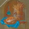 bread still life diamond paintings