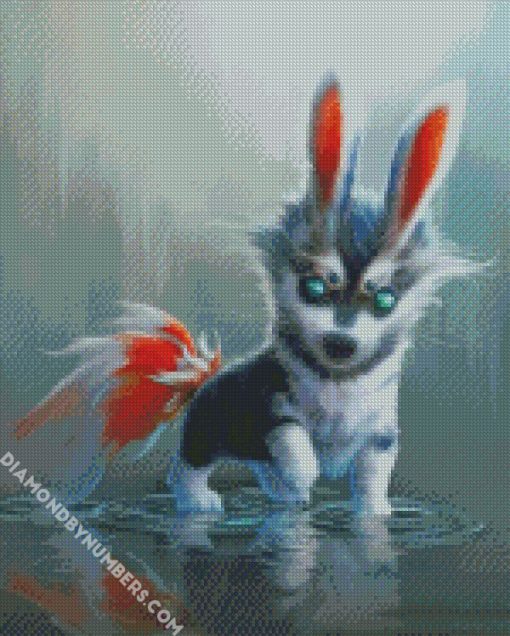 fantastic creature diamond painting