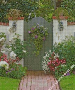 garden door diamond paintings
